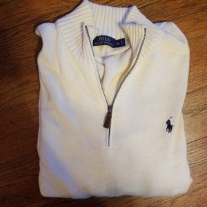 Cream color long sleeve sweater